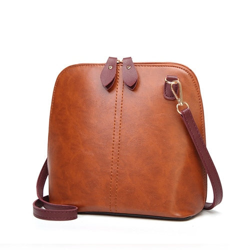 Women Vintage PU Daily Shoulder Bag