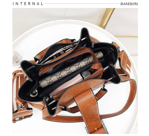 Leather Handbags Crossbody Bag For Women