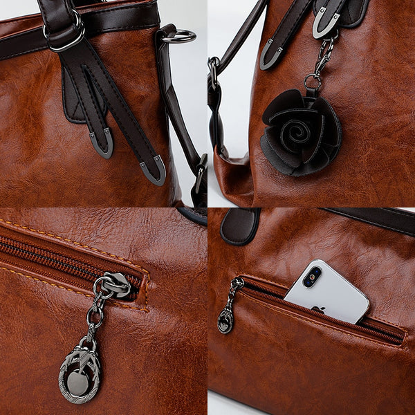 Flower Women Bag Ladies Shoulder Bags Female Causal Tote