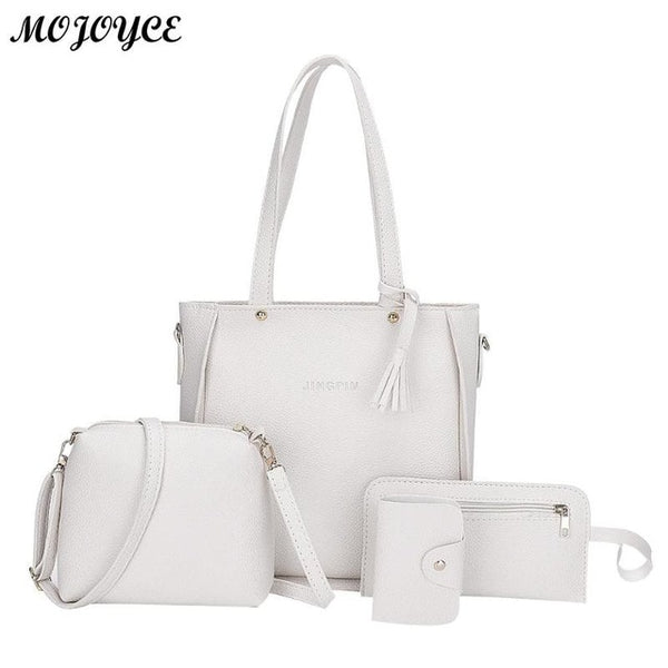 Leather Tassels Women Shouder Bag Tote