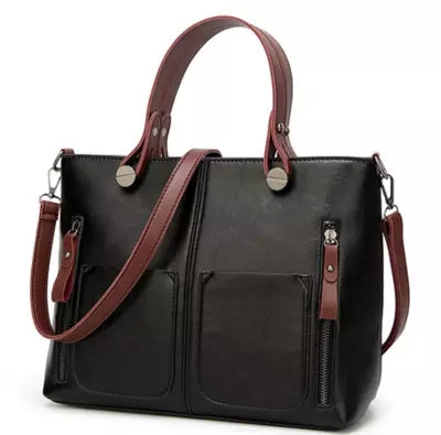 Vintage Tassel Design Leather Pu Handbag Bags