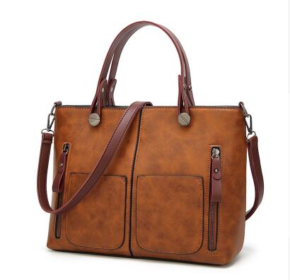 Vintage Tassel Design Leather Pu Handbag Bags